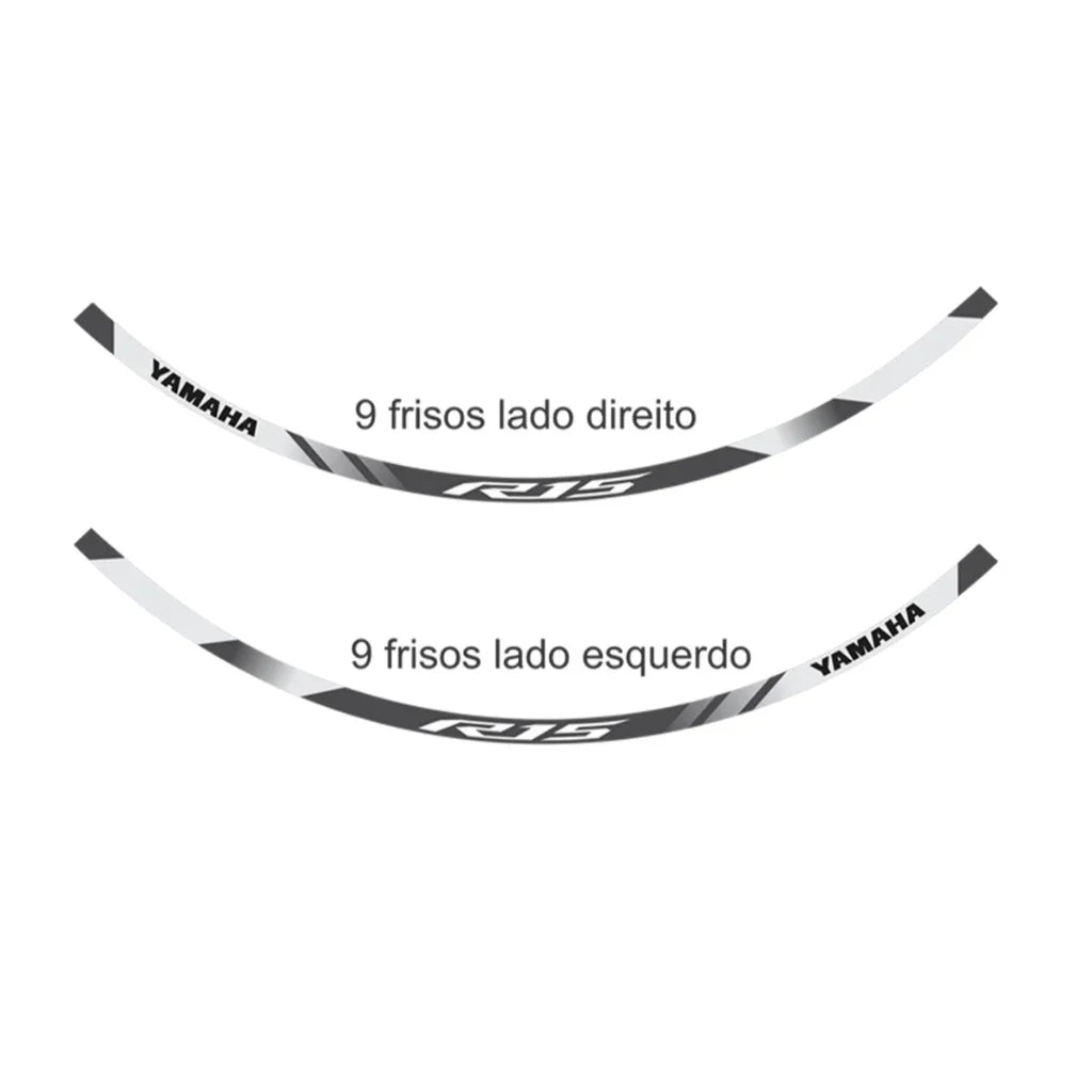 Kit de molduras personalizadas para YAMAHA YZF-R15