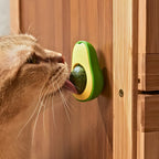 Aguacate de juguete con hierba gatera para gatos