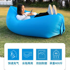 Sofá inflable portátil para relajarse en cualquier lugar 