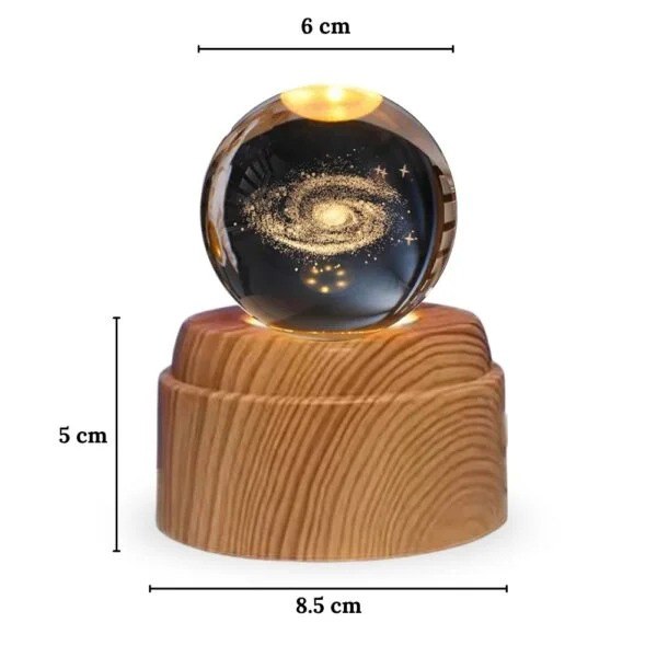 Luz de galaxia de cristal™ 