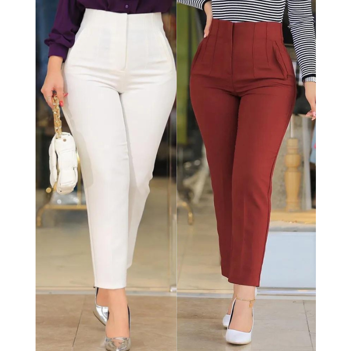Pantalones de vestir para mujer - Kit con descuento 