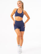 Pantalones cortos NKD con bolsillos - Azul marino