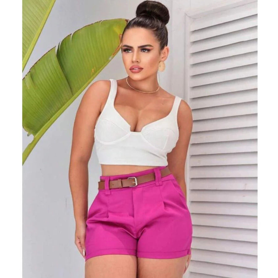 Shorts de vestir a medida para mujer