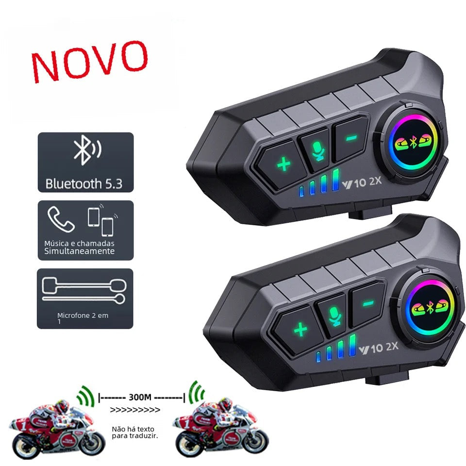 Intercomunicador para casco - VeloX 2x