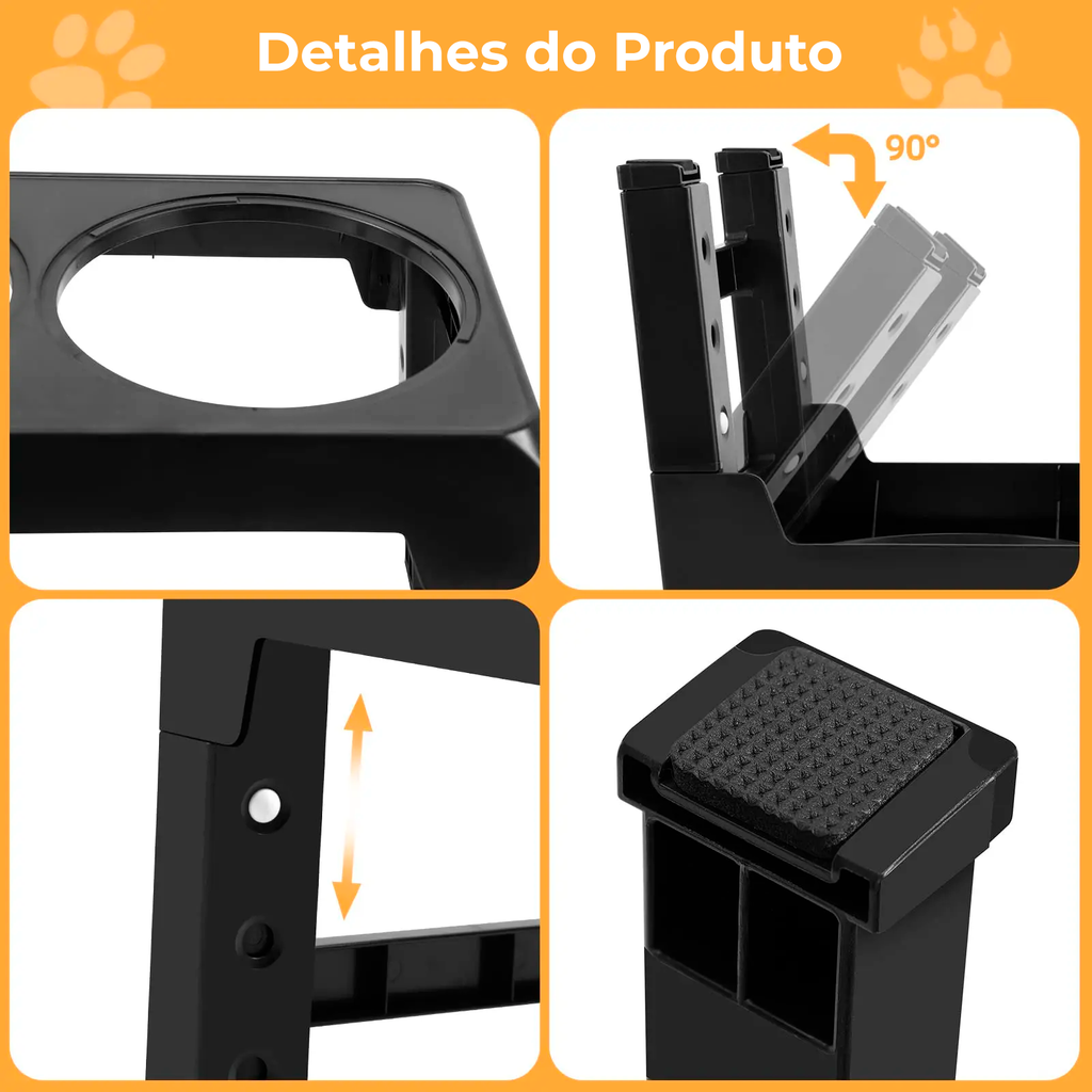 Comedero elevado para mascotas