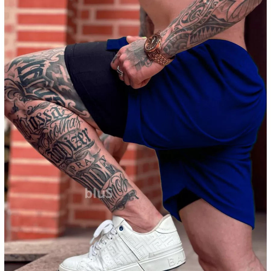 Shorts 2 en 1: Comodidad y versatilidad para tu entrenamiento