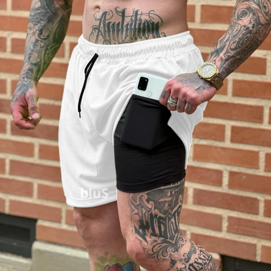 Shorts 2 en 1: Comodidad y versatilidad para tu entrenamiento