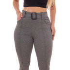 Pantalones ajustados de corte sastre