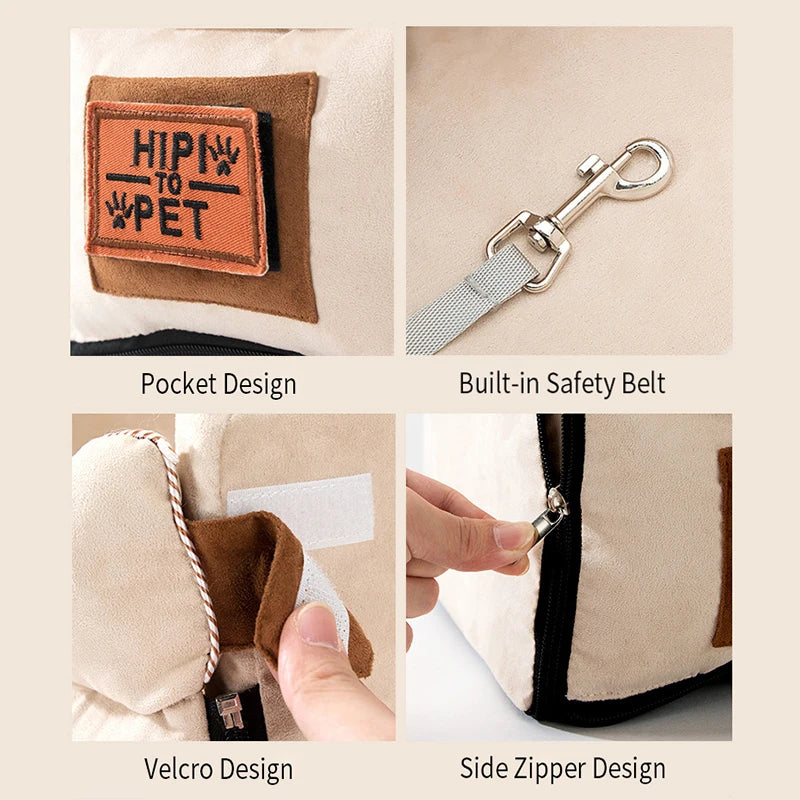 Bolsa transportadora para mascotas 