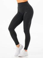 Leggings con bolsillos NKD - Negro