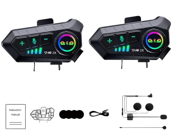 Intercomunicador para casco - VeloX 2x