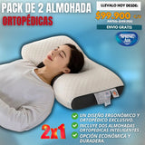 pack de 2 Almohada Ortopédicas |Spring Air® |
